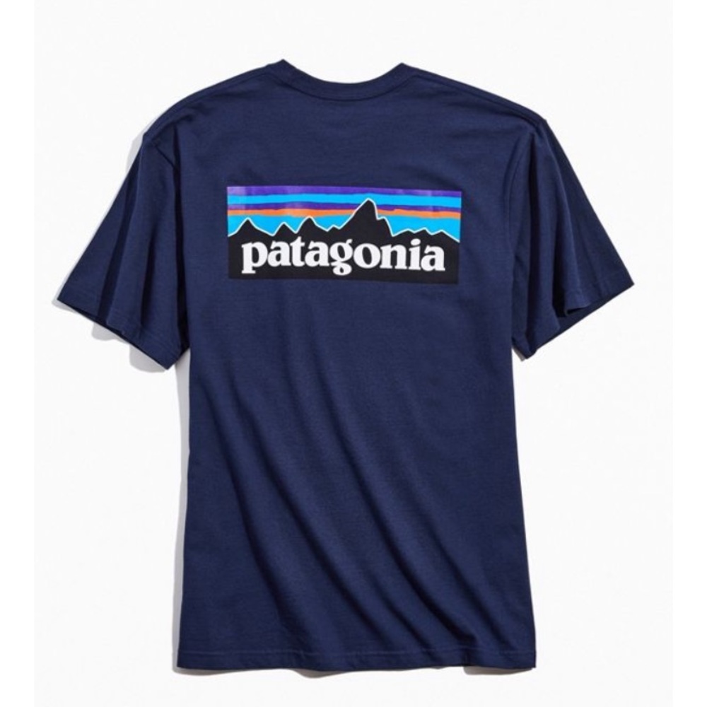 navy Patagonia t shirt!
